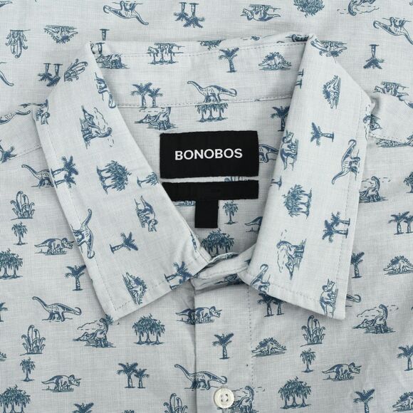 Bonobos Riviera Short Sleeve Shirt Men's Print Standard Fit Short XS New 269575 - Picture 9 of 9